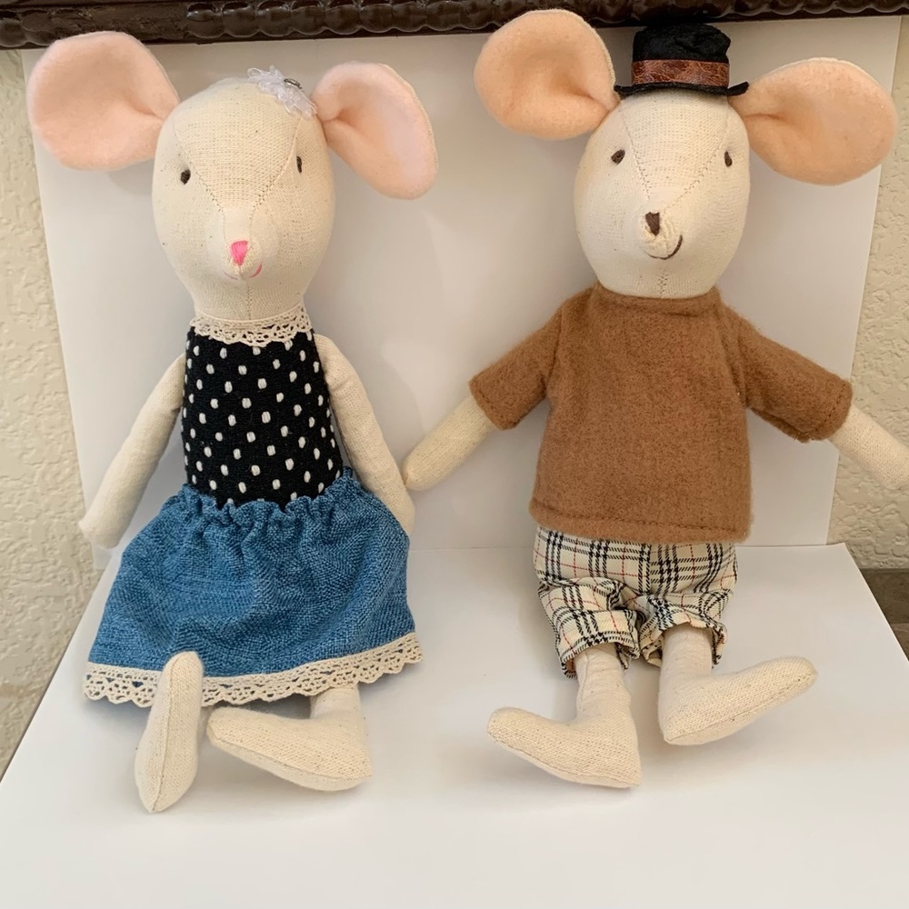 Cuddle Soft Children Plush Toddler
Handmade Stuffed Mouse Toys For Toddlers kids